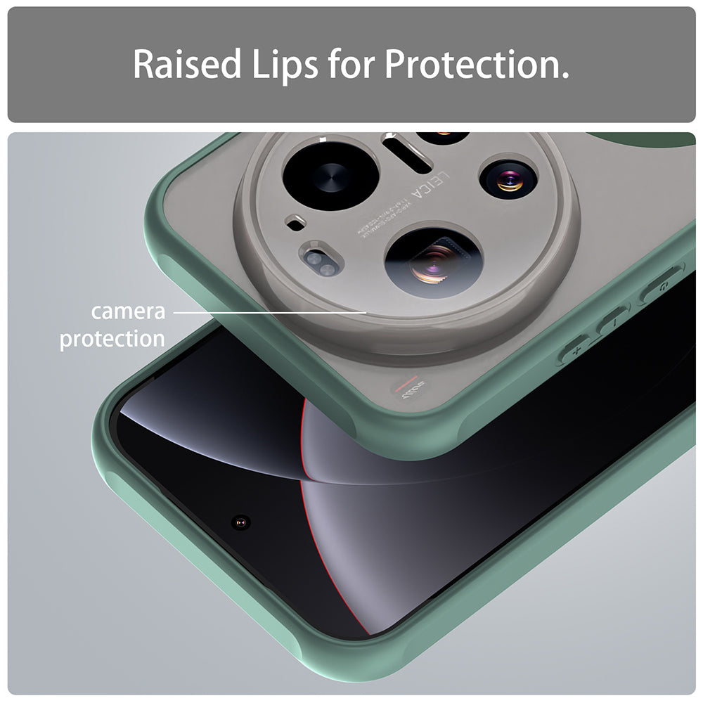 MagSafe futrola za Xiaomi 17 Ultra, Techsuit, HaloFrost II, Zelena