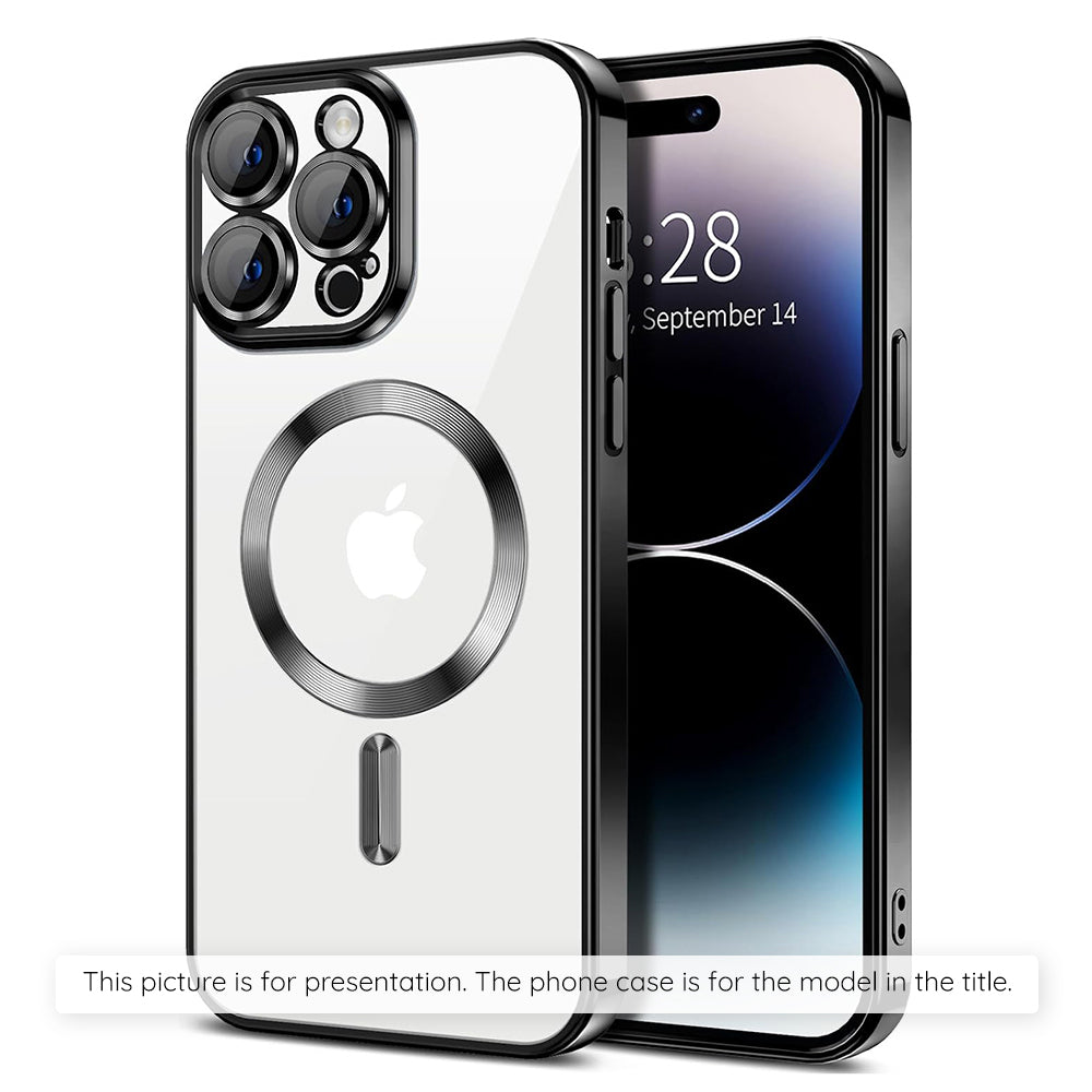 MagSafe futrola za Xiaomi 17T Pro, Techsuit, Luxury Crystal, Crna