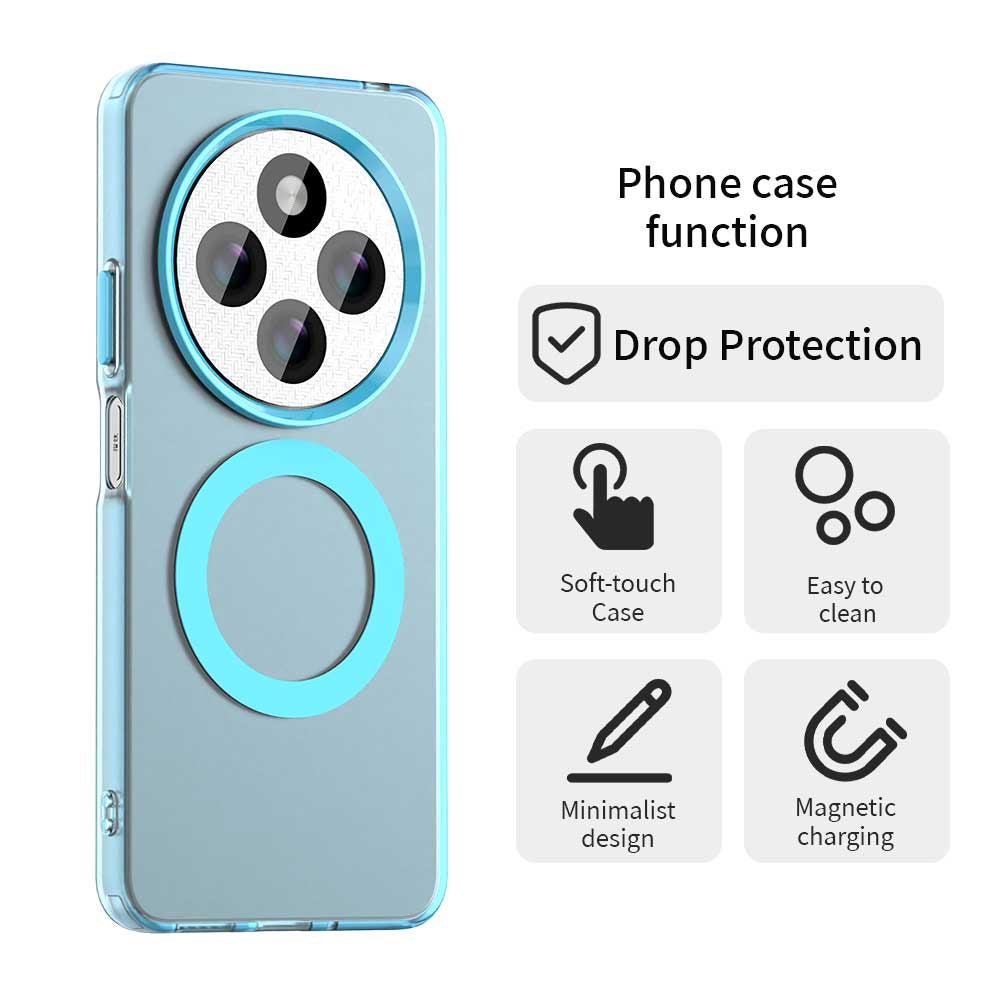 MagSafe futrola za Xiaomi Poco C75 / Redmi 14C, Techsuit, CandyCase, Plava