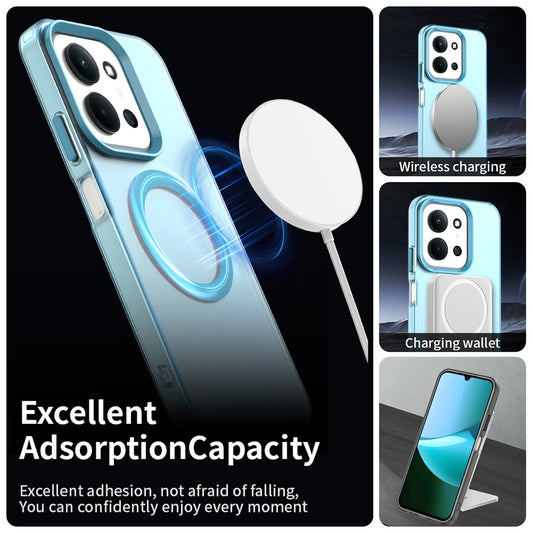 MagSafe futrola za Xiaomi Poco C85 4G / Redmi 15C 5G / 15C 4G, Techsuit, CandyCase, Plava