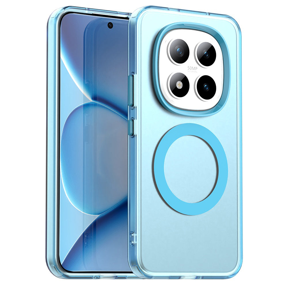 MagSafe futrola za Xiaomi Poco M8 Pro / Redmi Note 15 Pro+ 5G, Techsuit, CandyCase, Plava
