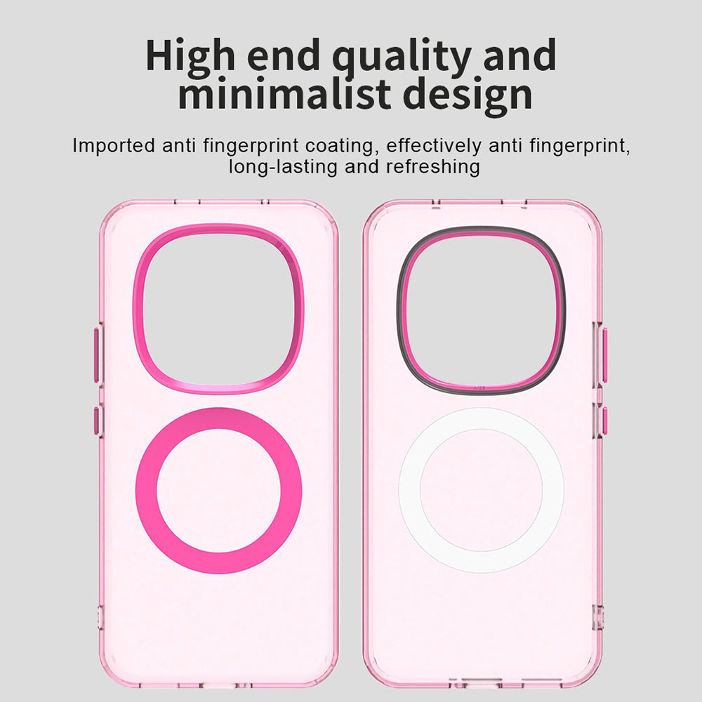 MagSafe futrola za Xiaomi Poco M8 Pro / Redmi Note 15 Pro+ 5G, Techsuit, CandyCase, Roza