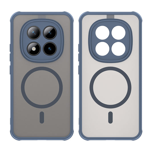 MagSafe futrola za Xiaomi Poco M8 Pro / Redmi Note 15 Pro+ 5G, Techsuit, HaloFrost II, Tamnoplava