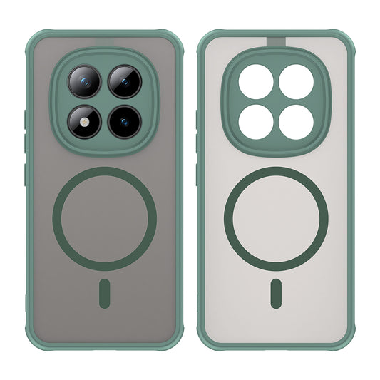 MagSafe futrola za Xiaomi Poco M8 Pro / Redmi Note 15 Pro+ 5G, Techsuit, HaloFrost II, Zelena