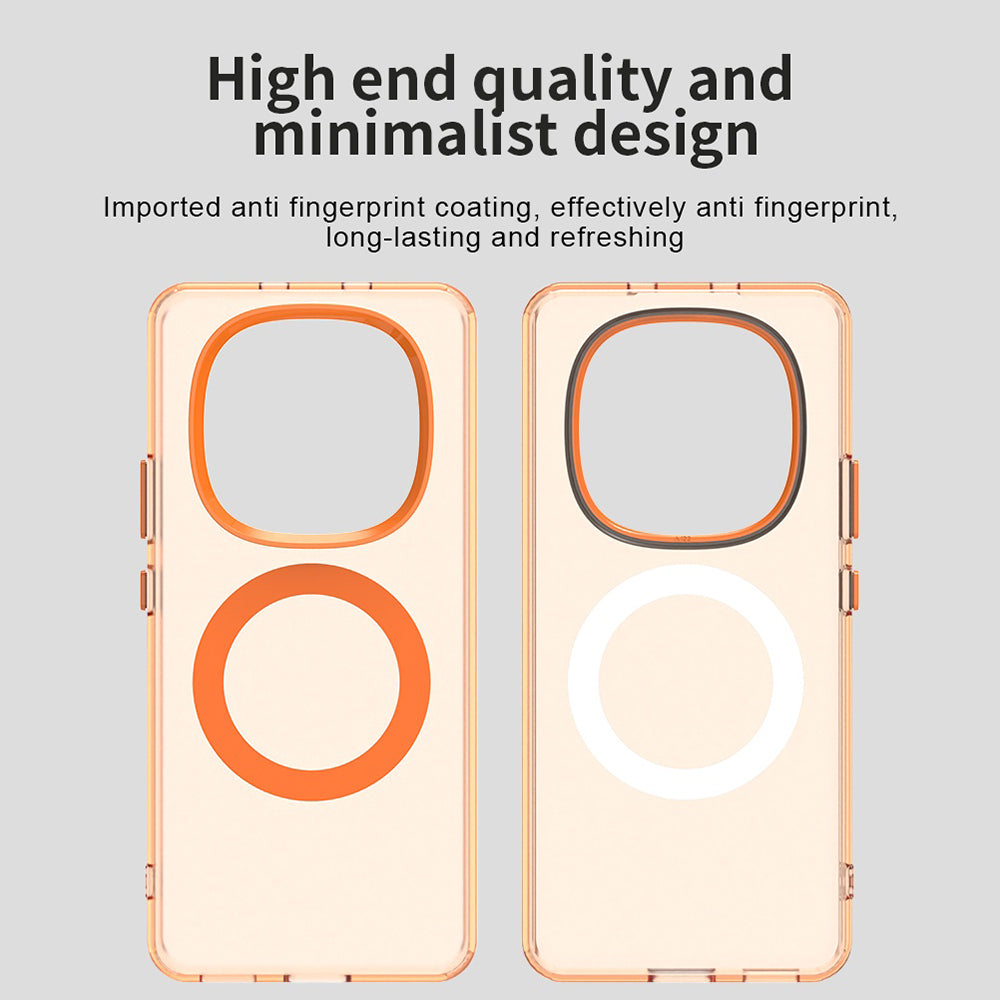 MagSafe futrola za Xiaomi Poco M8 / Redmi Note 15 5G / Note 15 4G, Techsuit, CandyCase, Narančasta