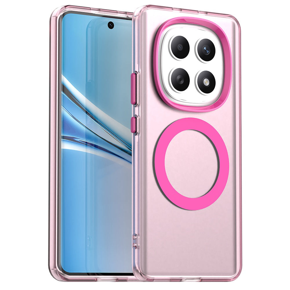 MagSafe futrola za Xiaomi Poco M8 / Redmi Note 15 5G / Note 15 4G, Techsuit, CandyCase, Roza