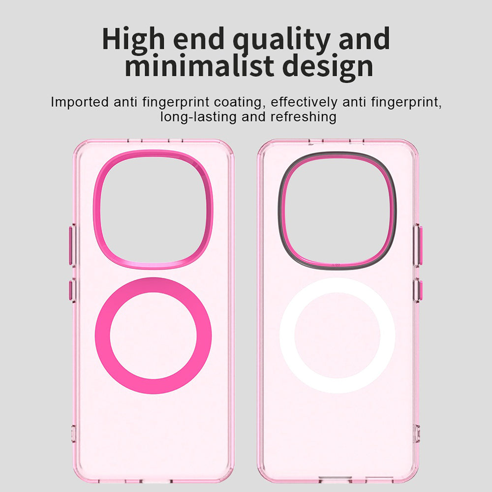 MagSafe futrola za Xiaomi Poco M8 / Redmi Note 15 5G / Note 15 4G, Techsuit, CandyCase, Roza