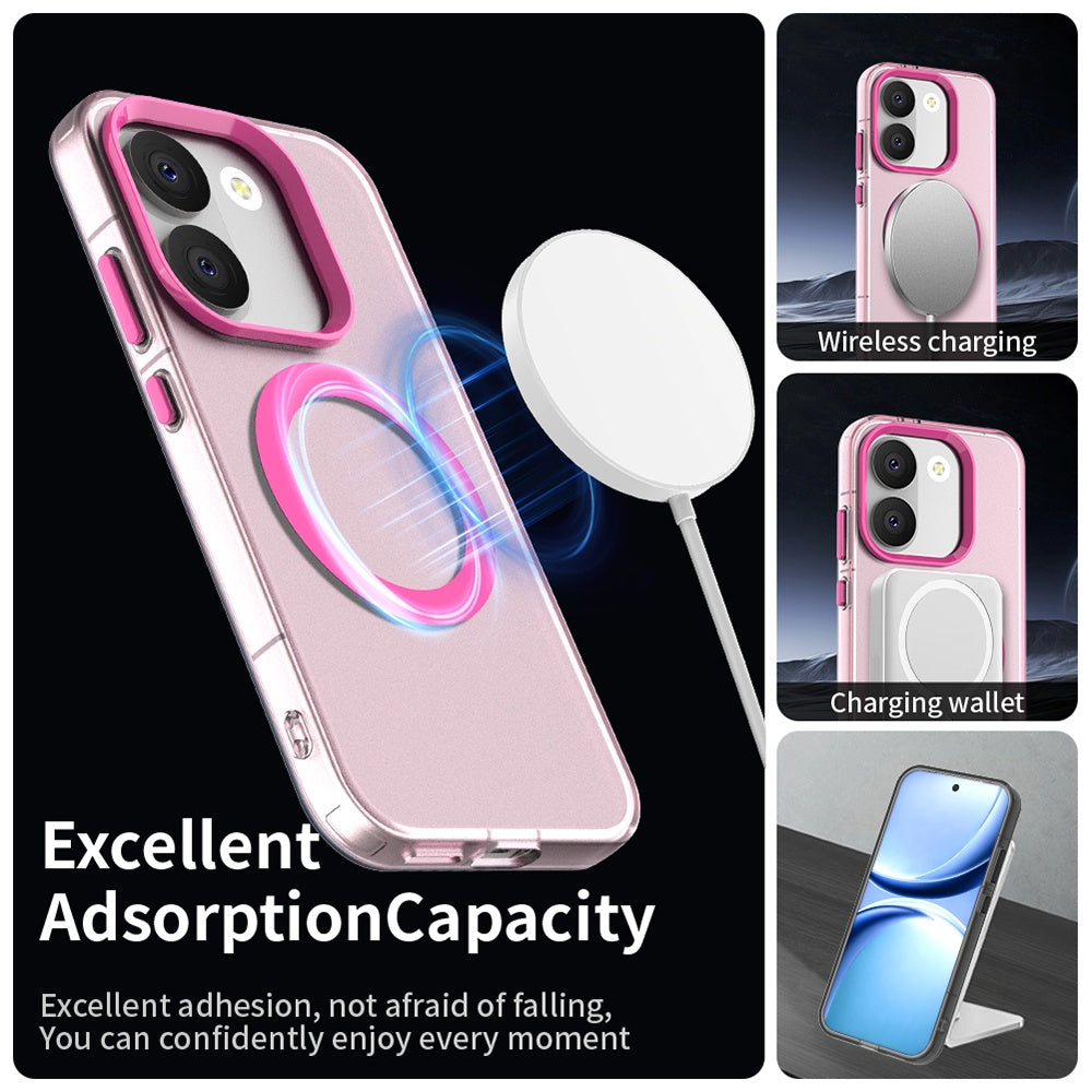 MagSafe futrola za Xiaomi Poco X8 Pro, Techsuit, CandyCase, Roza