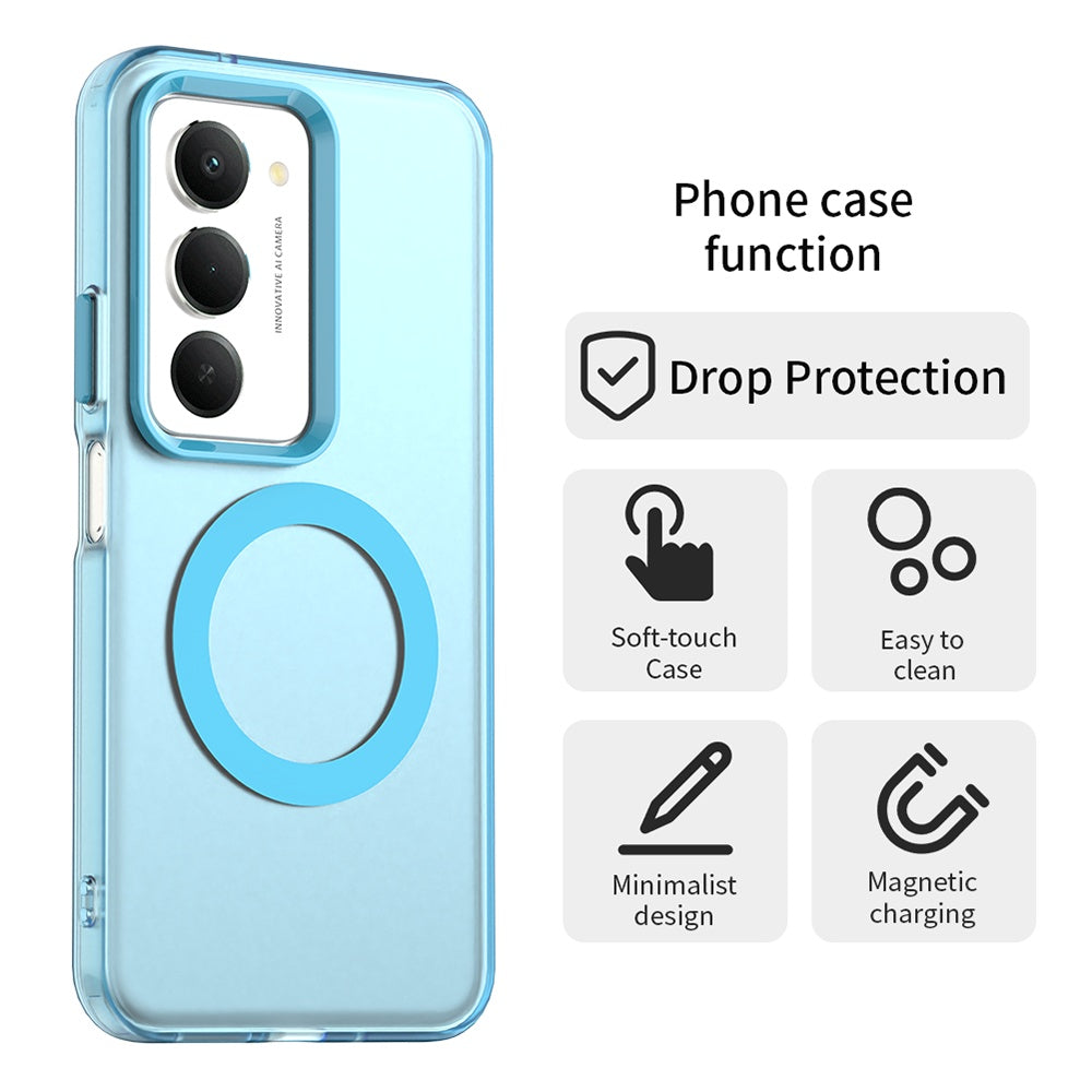 MagSafe futrola za Xiaomi Redmi 15 5G / 15 4G, Techsuit, CandyCase, Plava