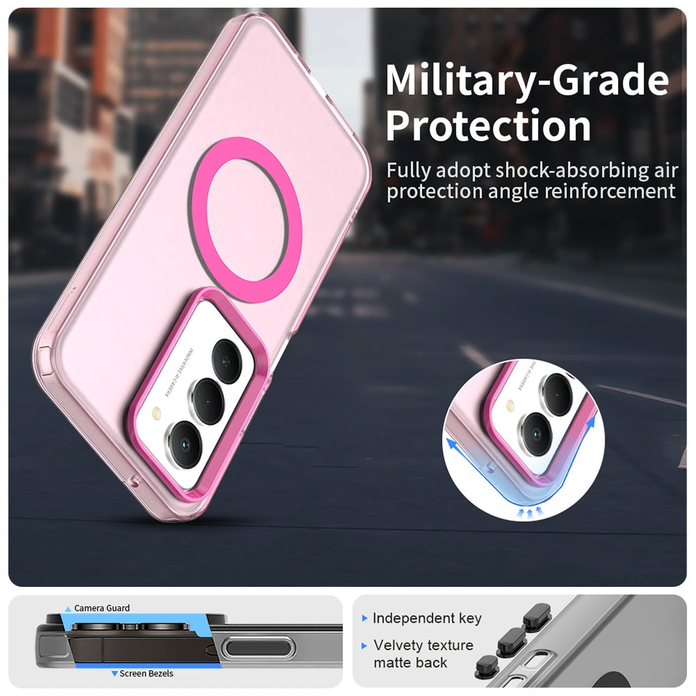 Futrola MagSafe za Xiaomi Redmi 15 5G / 15 4G, Techsuit, CandyCase, Roza