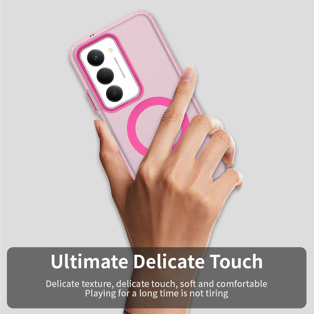 Futrola MagSafe za Xiaomi Redmi 15 5G / 15 4G, Techsuit, CandyCase, Roza