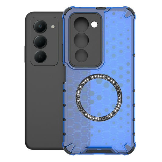 MagSafe futrola za Xiaomi Redmi 15 5G / 15 4G, Techsuit, HoneyComb Shield, Plava