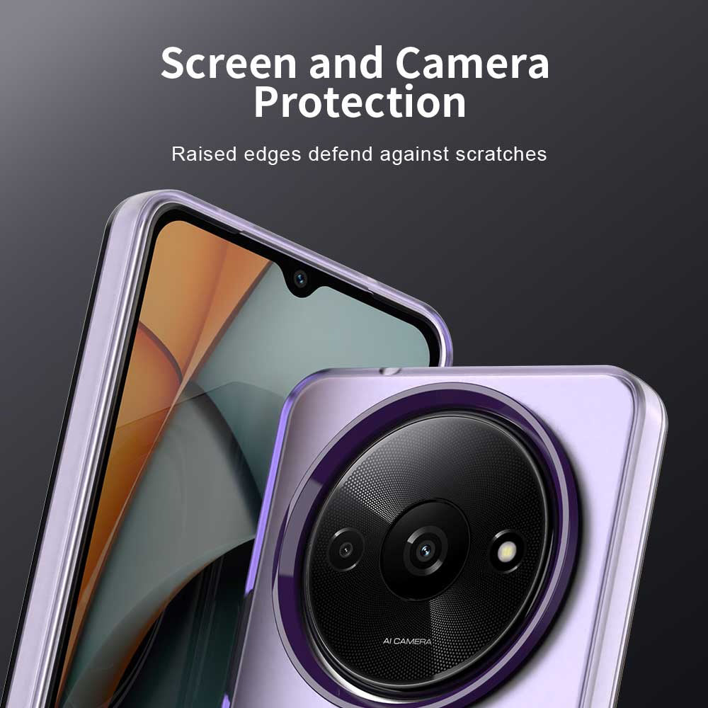 MagSafe futrola za Xiaomi Redmi A3x / A3, Techsuit, CandyCase, Ljubičasta
