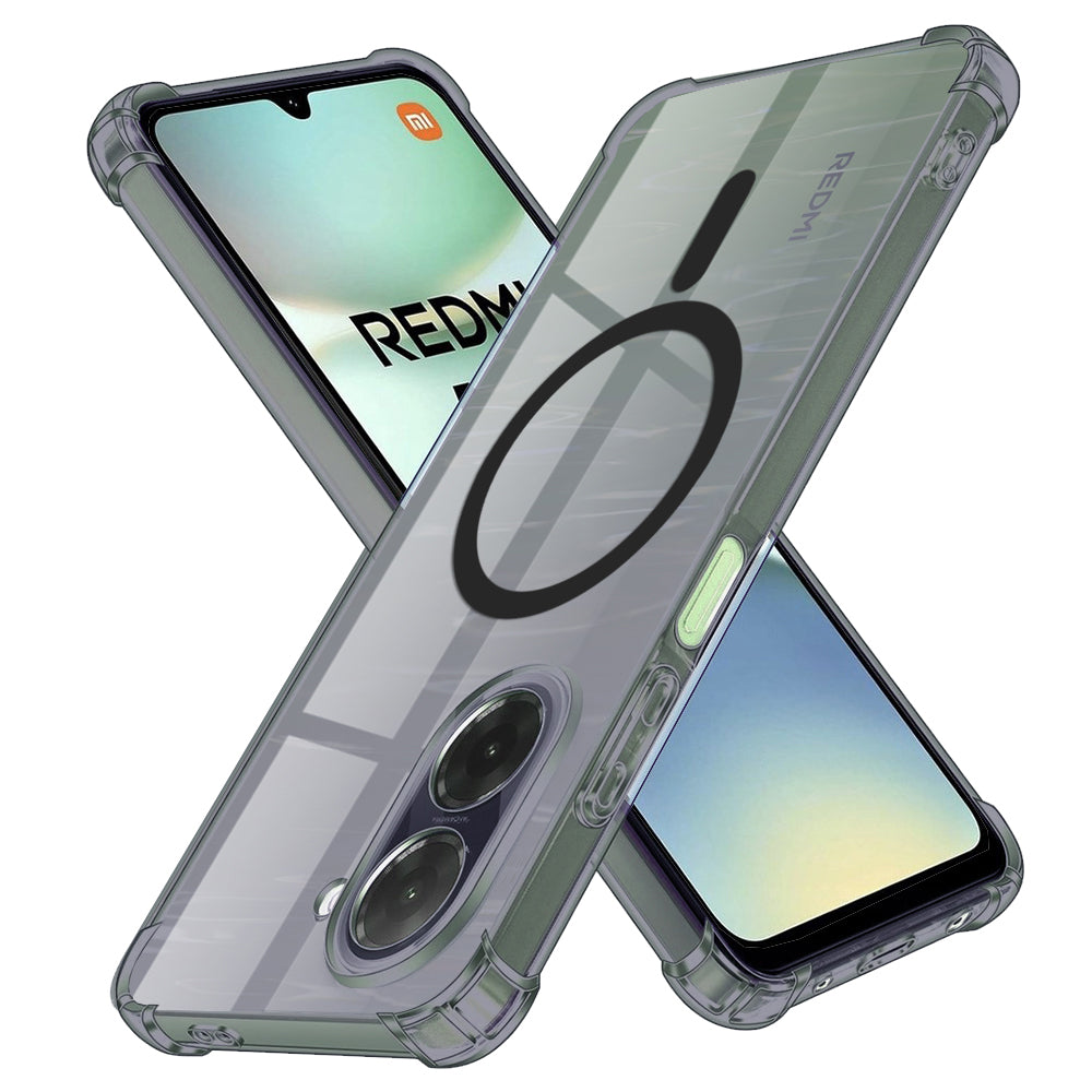MagSafe futrola za Xiaomi Redmi A5 4G (Standard), Techsuit, Shockproof Clear, Dimljena