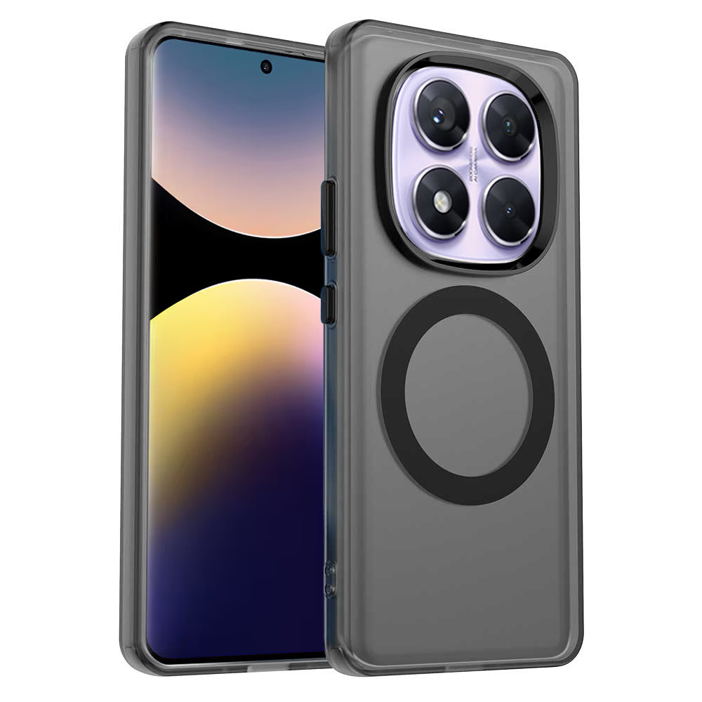 MagSafe futrola za Xiaomi Redmi Note 14 Pro 4G, Techsuit, CandyCase, Crna