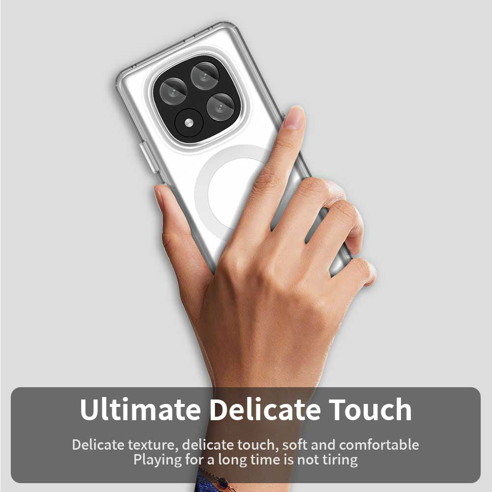 MagSafe futrola za Xiaomi Redmi Note 14 Pro+ 5G, Techsuit, CandyCase, Bijela