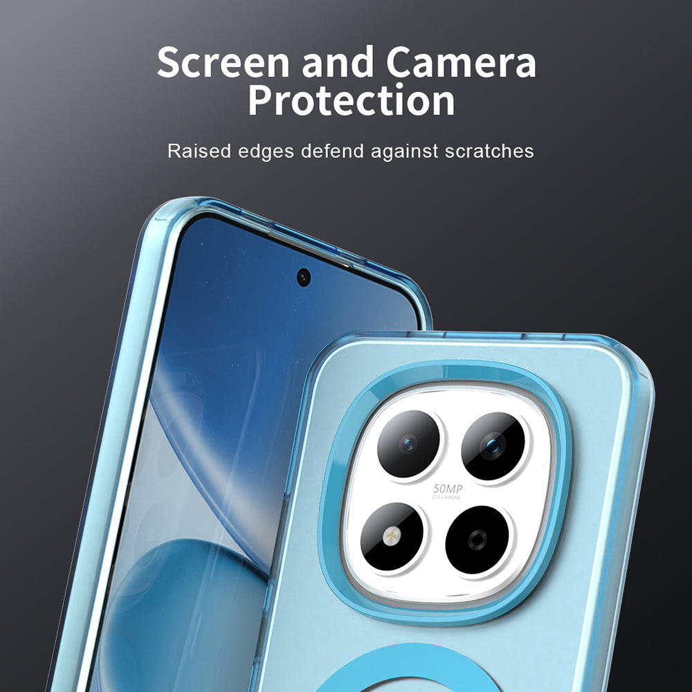 Futrola MagSafe za Xiaomi Redmi Note 15 Pro 5G, Techsuit, CandyCase, Plava