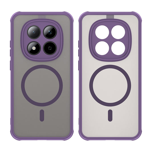Futrola MagSafe za Xiaomi Redmi Note 15 Pro 5G, Techsuit, HaloFrost II, Ljubičasta