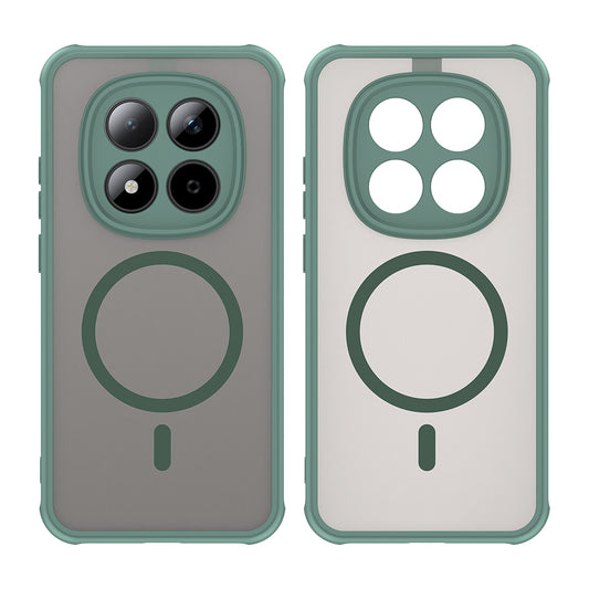 MagSafe futrola za Xiaomi Redmi Note 15 Pro 5G, Techsuit, HaloFrost II, Zelena