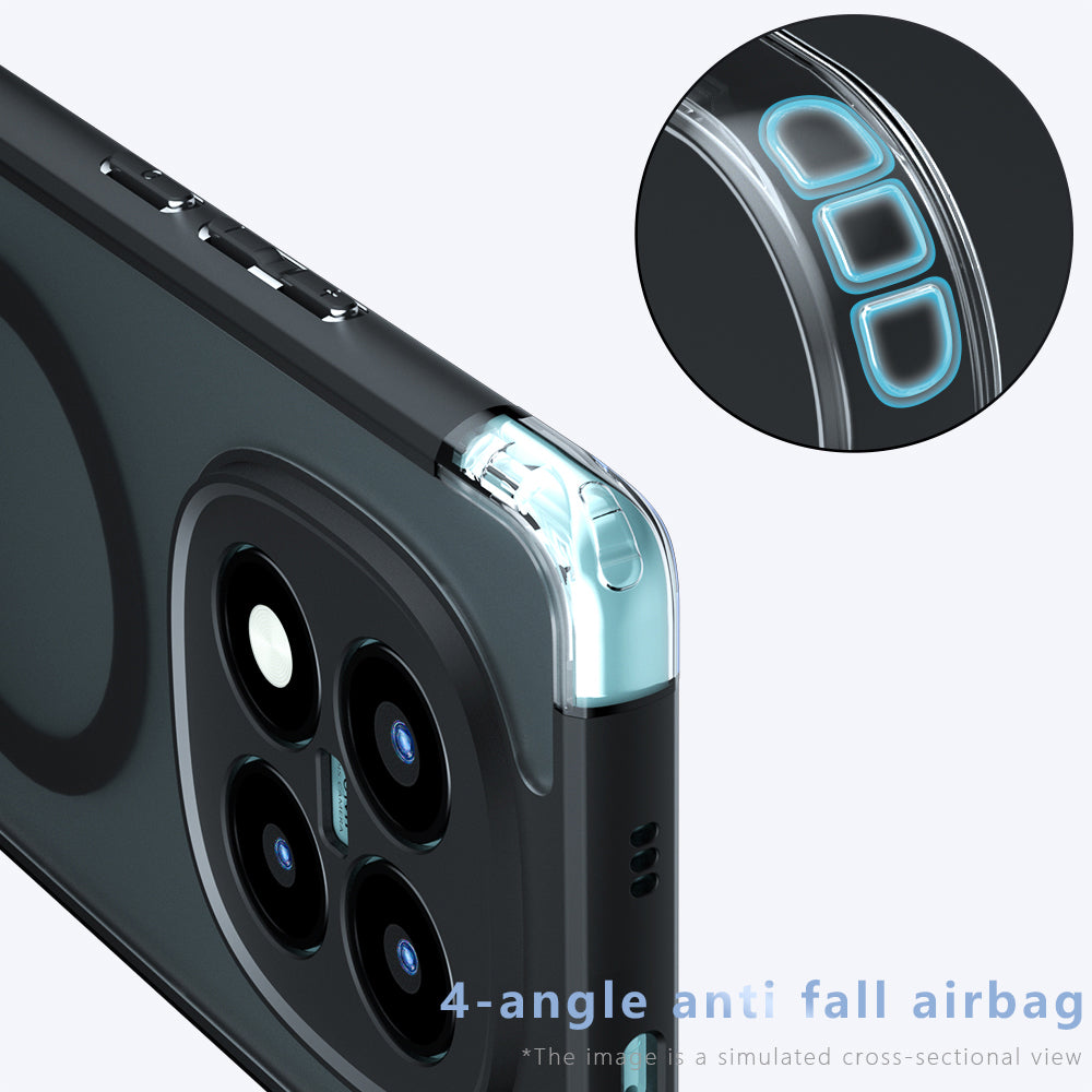 Futrola MagSafe za Xiaomi Redmi Note 15 Pro 5G, Techsuit, PureFrost, Satin Crna