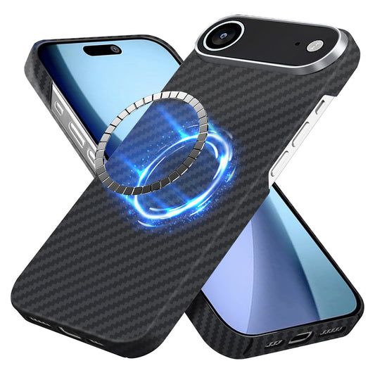 MagSafe futrola za Apple iPhone 17 Air, Techsuit, Aramid Fiber, Crna