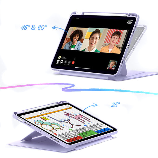 Futrola za Apple iPad Air 13 (2025) / Air 13 (2024), ESR, Flip Hybrid, Ljubičasta