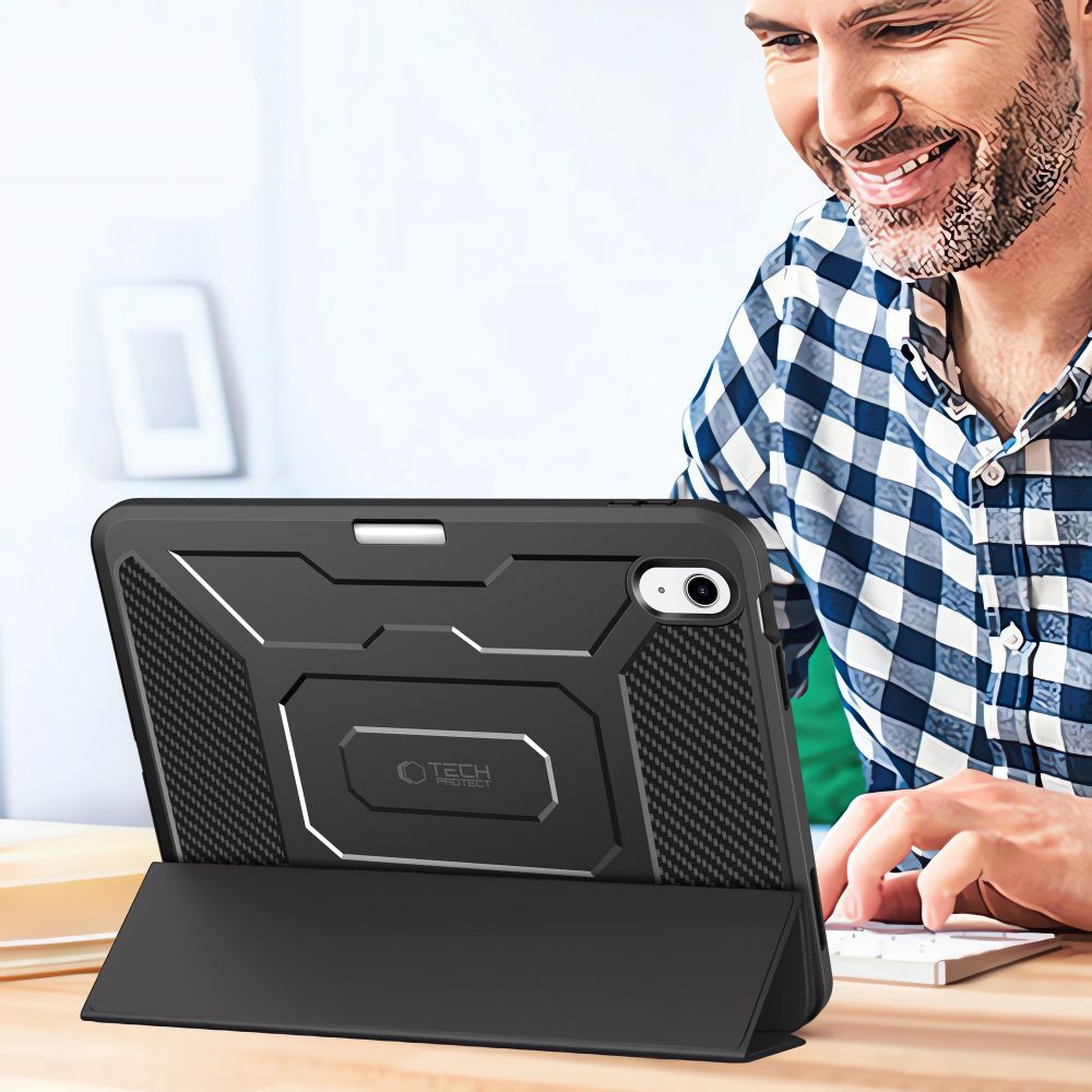 Futrola za Apple iPad (2025) / iPad (2022), Tech-Protect, Endurance, Crna