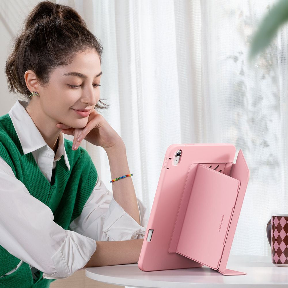 Futrola za Apple iPad (2025) / (2022), ESR, Flip Hybrid, Roza