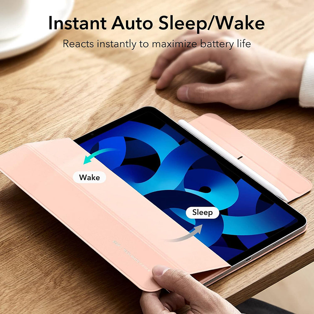 Futrola za Apple iPad Air 11 (2024) / Air (2022) / Air (2020) / Pro 11 (2018), ESR, Rebound, Zlatno Roza