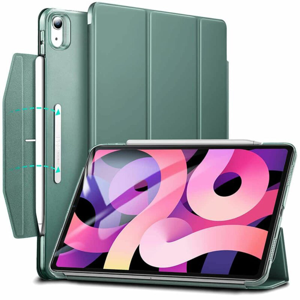 Futrola za Apple iPad Air 11 (2026) / iPad Air 11 (2025) / Air 11 (2024) / Air (2022) / Air (2020), ESR, Ascend Trifold, Zelena Satenska