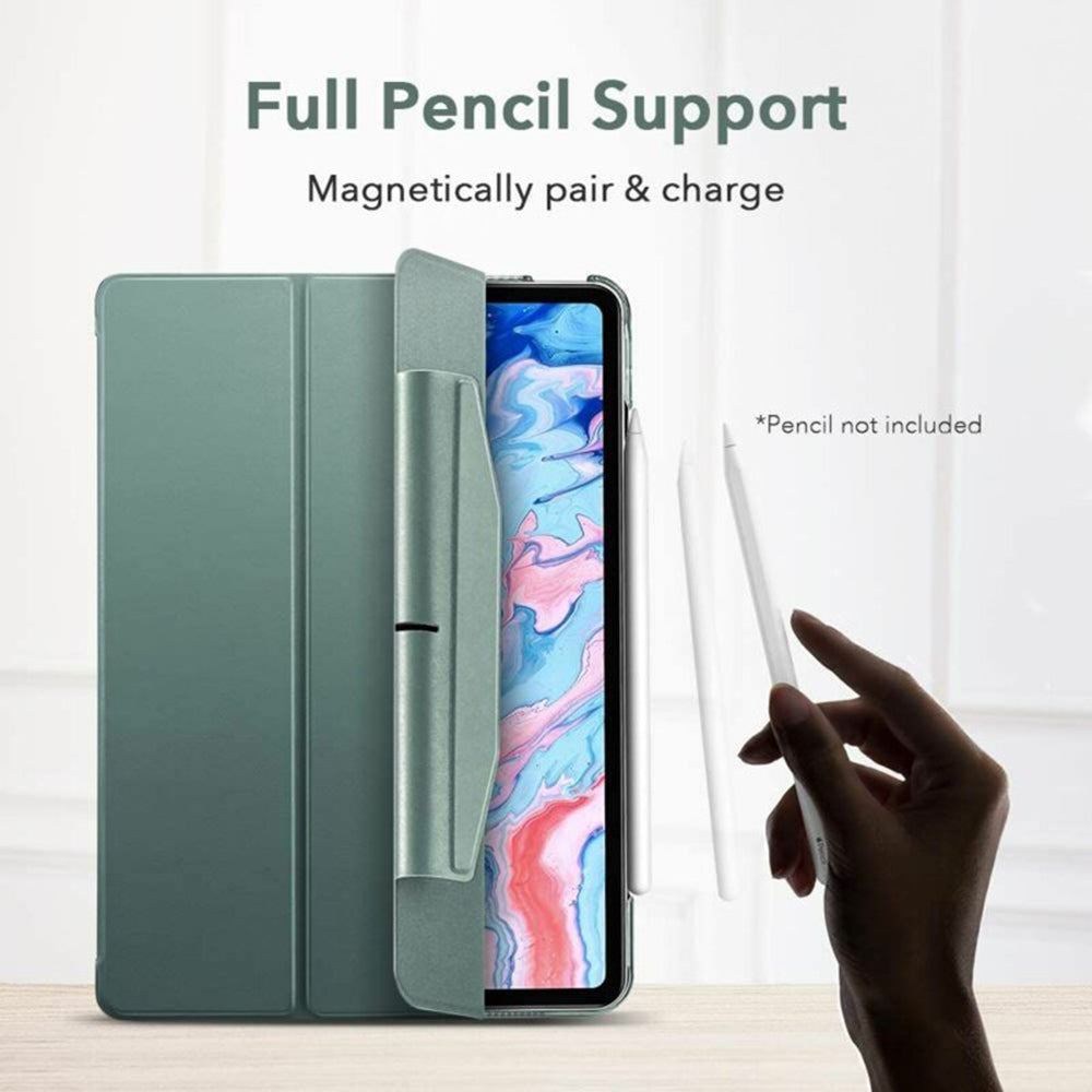 Futrola za Apple iPad Air 11 (2026) / iPad Air 11 (2025) / Air 11 (2024) / Air (2022) / Air (2020), ESR, Ascend Trifold, Zelena Satenska
