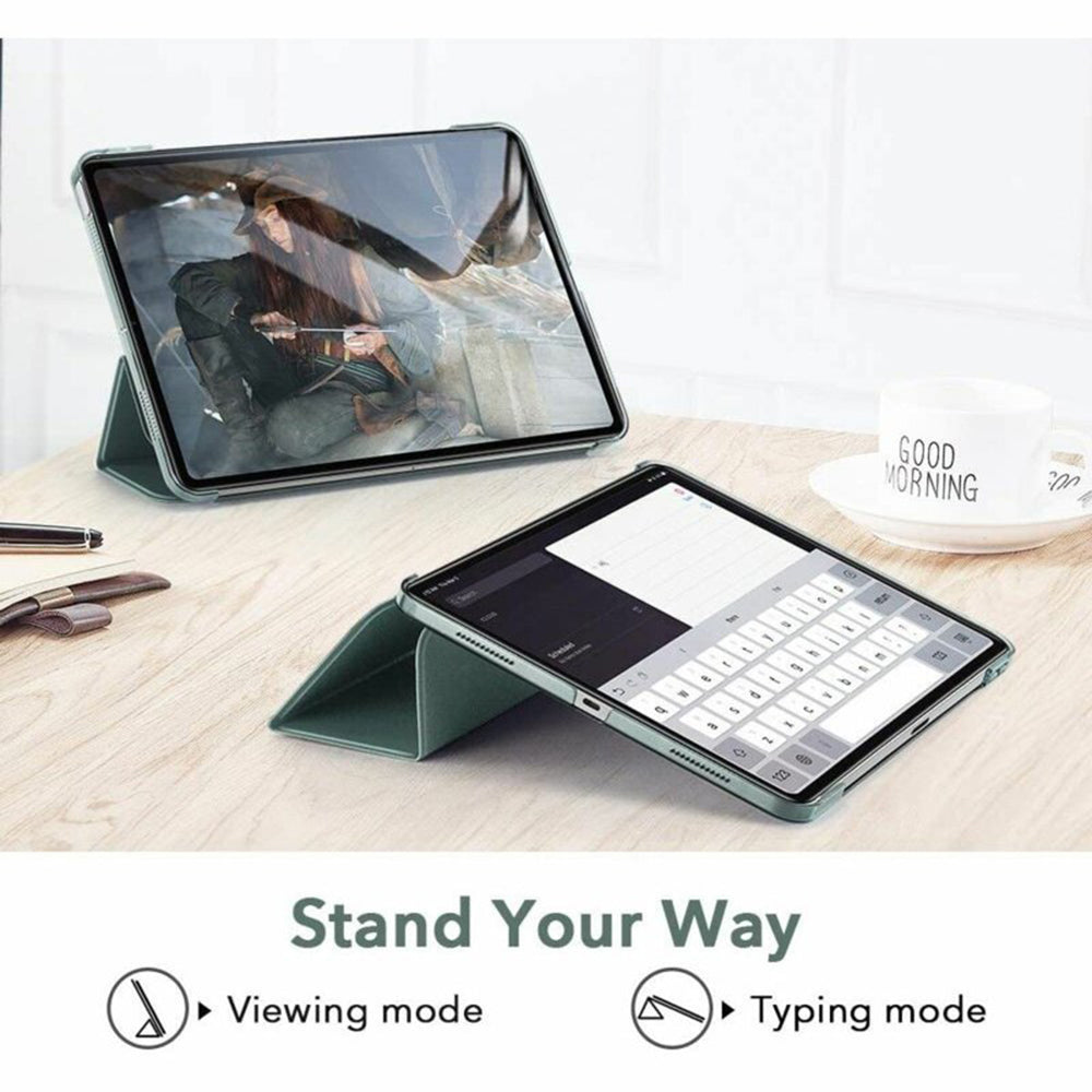 Futrola za Apple iPad Air 11 (2026) / iPad Air 11 (2025) / Air 11 (2024) / Air (2022) / Air (2020), ESR, Ascend Trifold, Zelena Satenska