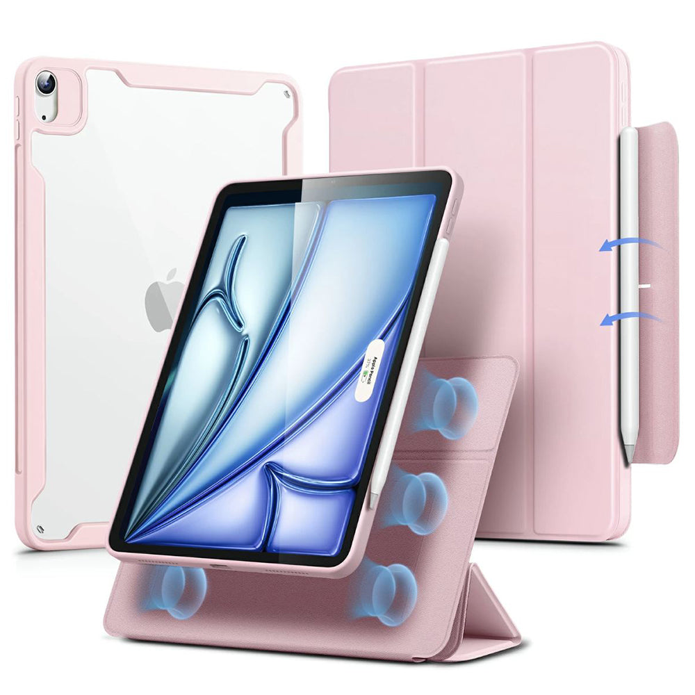 Futrola za Apple iPad Air 11 (2026) / iPad Air 11 (2025) / Air 11 (2024) / Air (2022) / Air (2020), ESR, Rebound Hybrid, Roza