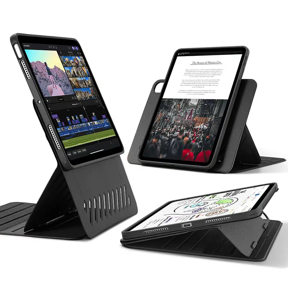 Futrola za Apple iPad Air 11 (2025) / Air 11 (2024) / Air (2022) / Air (2020), ESR, Shift, Crna