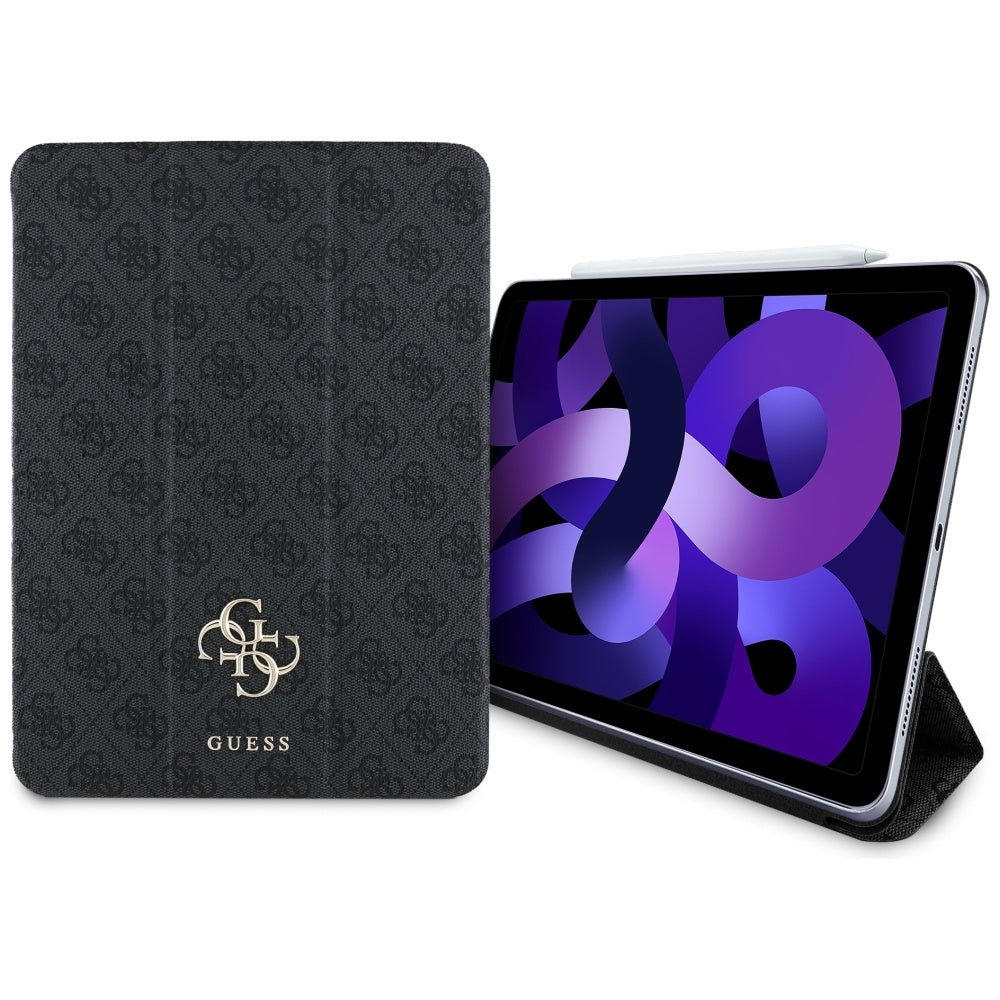 Futrola za Apple iPad Air 11 (2025) / Air 11 (2024), Guess, 4G Big Logo, Crna