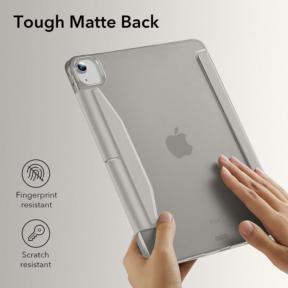 Futrola za Apple iPad Air 13 (2026) / Air 13 (2025) / Air 13 (2024), ESR, Ascend Trifold, Siva Satenska