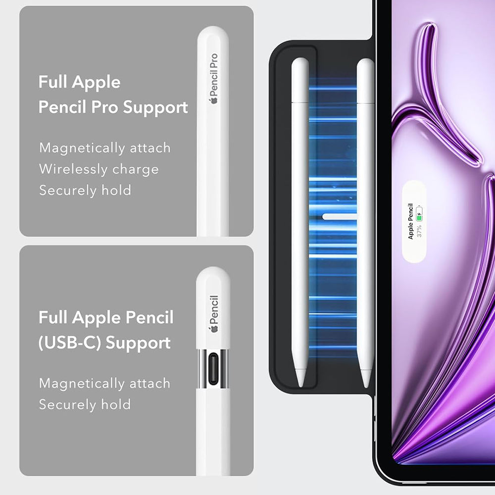 Futrola za Apple iPad Air 13 (2026) / Air 13 (2025) / Air 13 (2024), ESR, Rebound, Crna