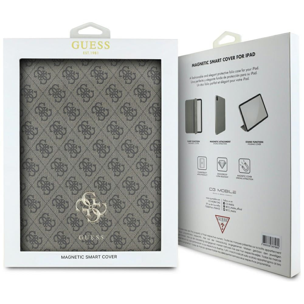 Futrola za Apple iPad Air 13 (2026) / Air 13 (2025) / Air 13 (2024), Guess, 4G Big Logo, Smeđa