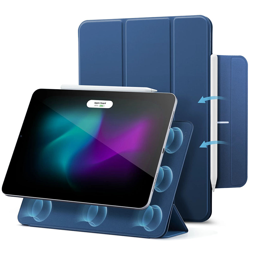 Futrola za Apple iPad Air 13 (2026) / Air 13 (2025) / Air 13 (2024) / Pro 12.9 (2022) / Pro 12.9 (2021), ESR, Rebound, Tamnoplava