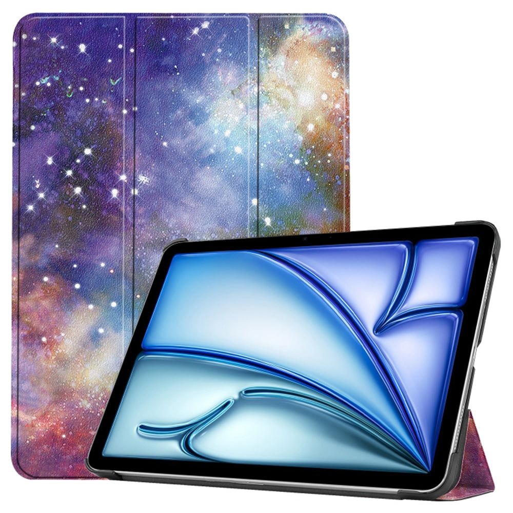 Maska za Apple iPad Air 13 (2026) / Air 13 (2025) / Air 13 (2024), Techsuit, FoldPro Galaxy, Višebojna
