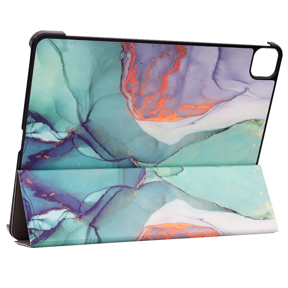 Futrola za Apple iPad Air 13 (2026) / Air 13 (2025) / Air 13 (2024), Techsuit, FoldPro Green Time, Višebojna