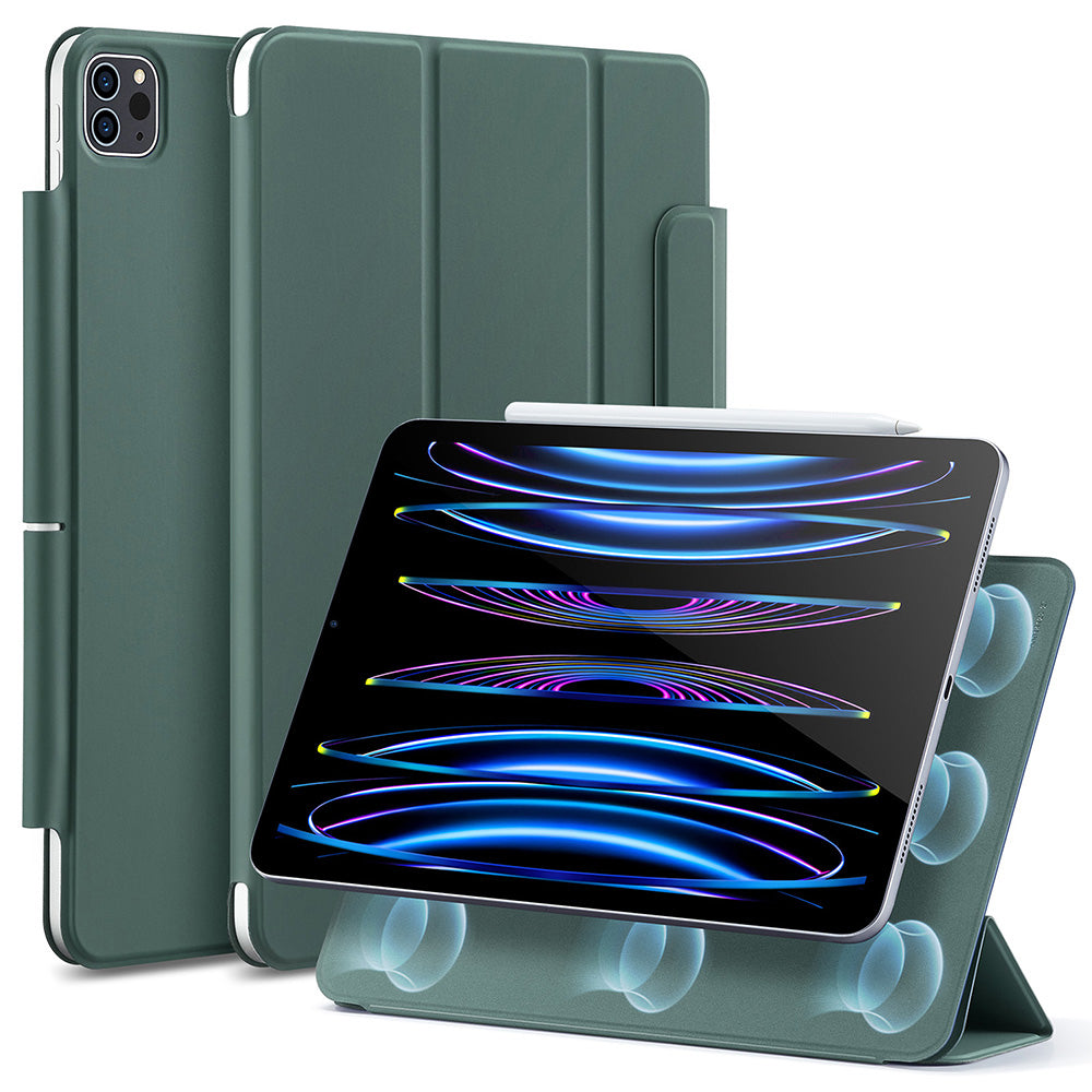 Futrola za Apple iPad Pro 11 (2022) / Pro 11 (2021) / Pro 11 (2020) / Pro 11 (2018), ESR, Rebound, Zelena Saten