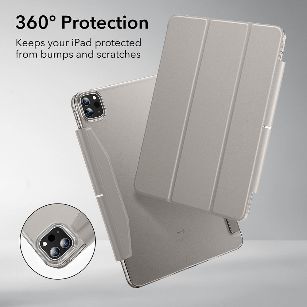 Futrola za Apple iPad Pro 11 (2024), ESR, Ascend Trifold, Siva