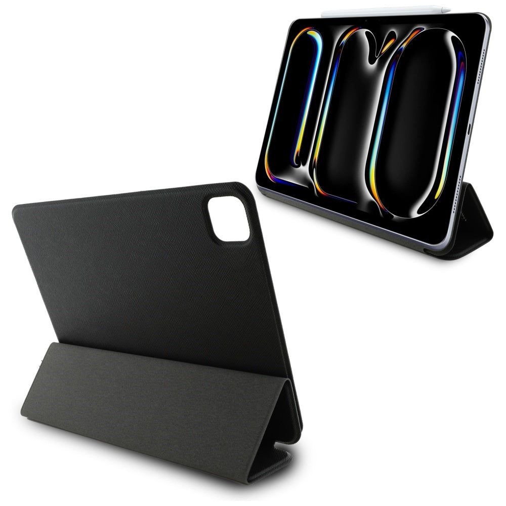 Futrola za Apple iPad Pro 11 (2024), Karl Lagerfeld, Saffiano Karl & Choupette, Crna