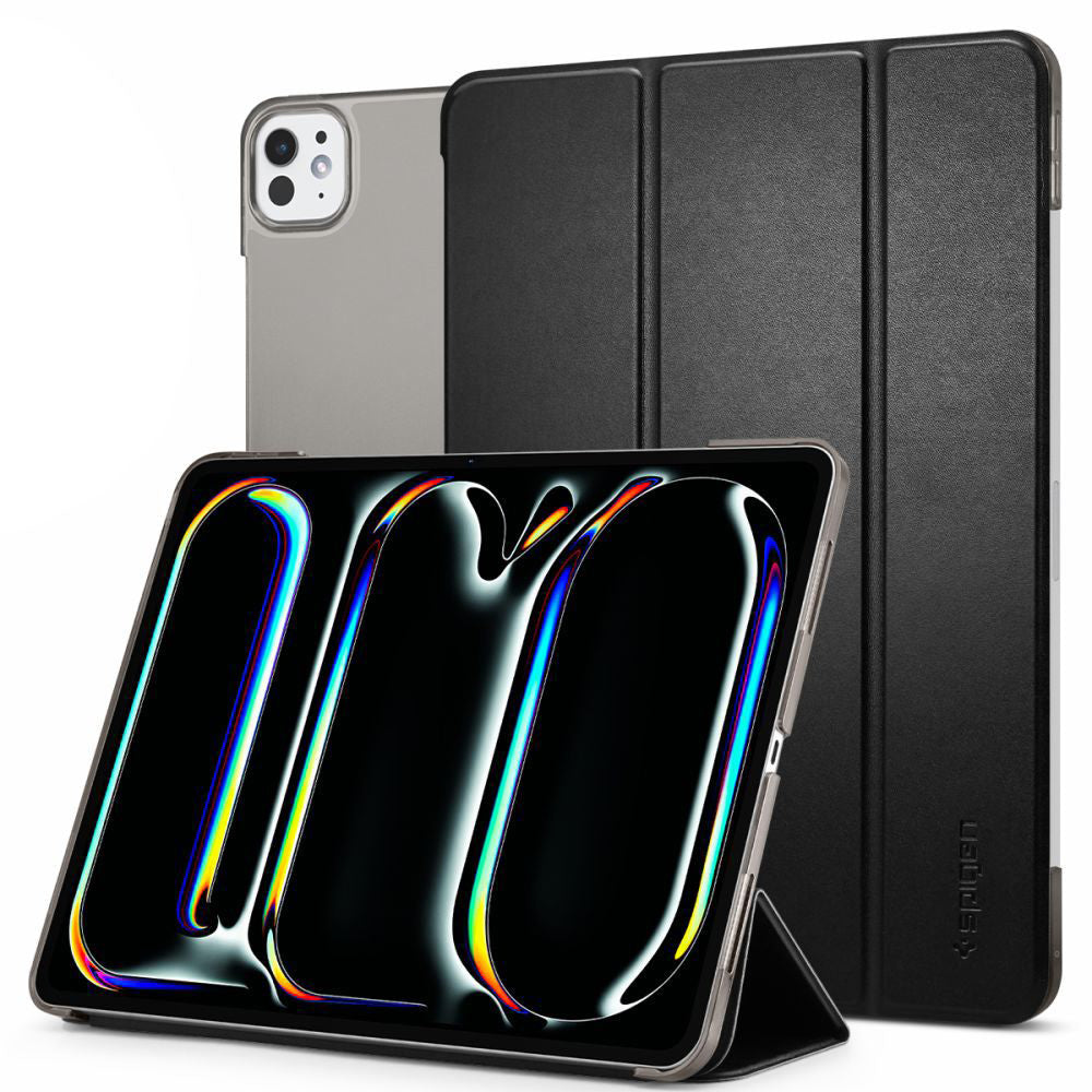 Futrola za Apple iPad Pro 11 (2024), Spigen, Smart Fold, Crna ACS07025