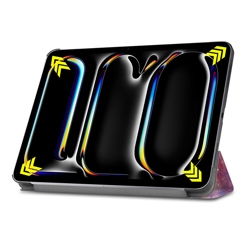 Futrola za Apple iPad Pro 11 (2024), Techsuit, FoldPro Galaxy, Višebojna