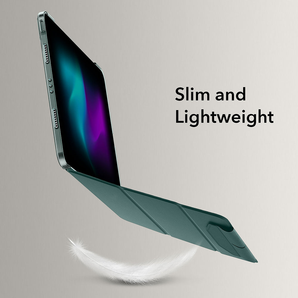 Futrola za Apple iPad Pro 13 (2024), ESR, Ascend Trifold, Zelena Satinirana