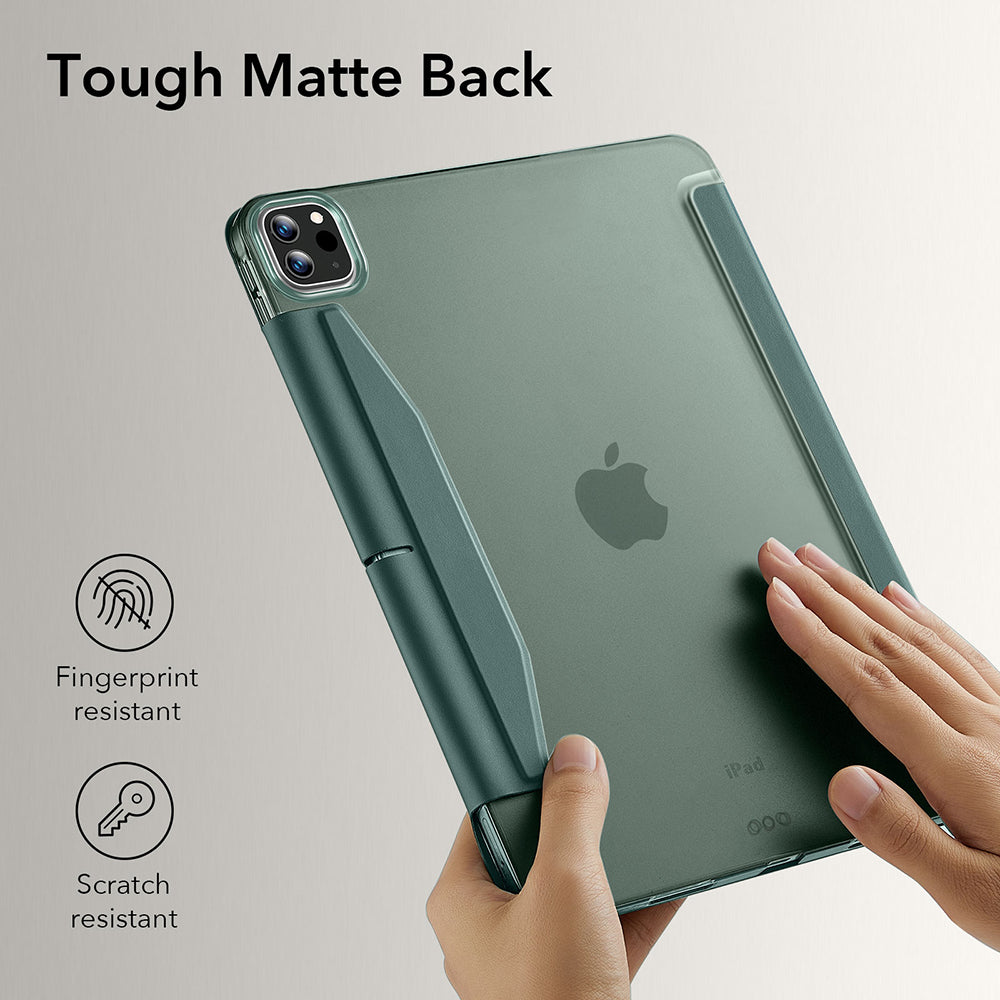 Futrola za Apple iPad Pro 13 (2024), ESR, Ascend Trifold, Zelena Satinirana