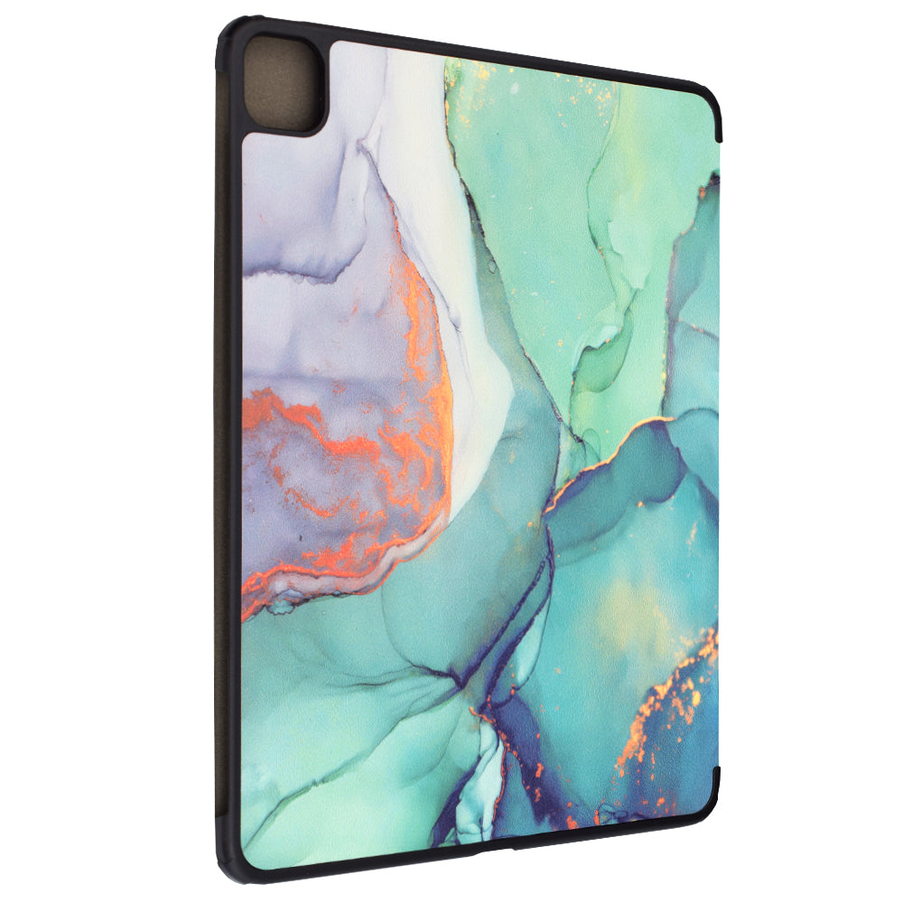 Futrola za Apple iPad Pro 13 (2024), Techsuit, FoldPro Green Time, Višebojna