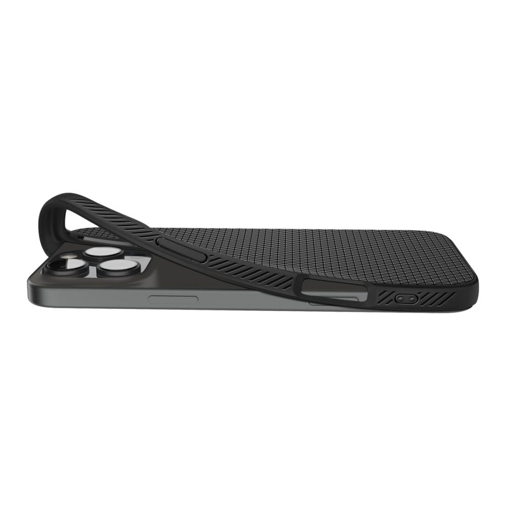 Futrola za Apple iPhone 16 Pro, Spigen, Liquid Air, Mat Crna ACS08117